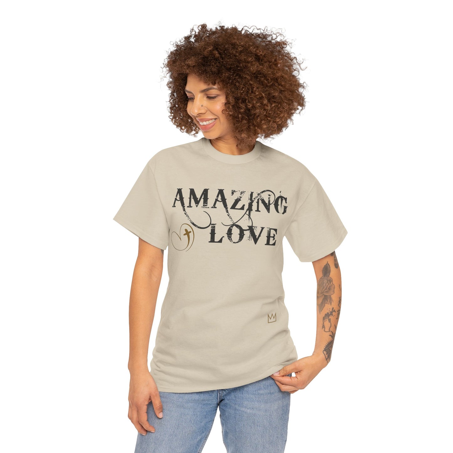 Amazing Love Gods Heart Women T-Shirt
