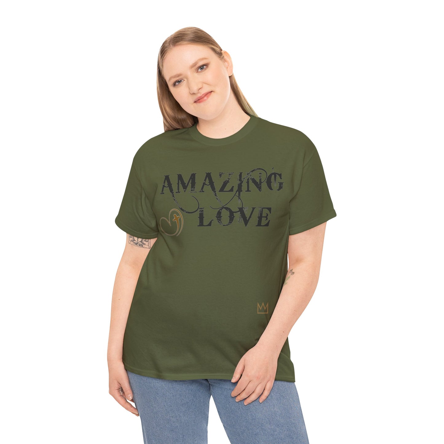 Amazing Love Gods Heart Women T-Shirt