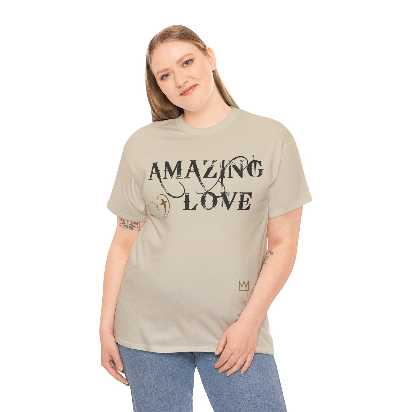 Amazing Love Gods Heart Women T-Shirt