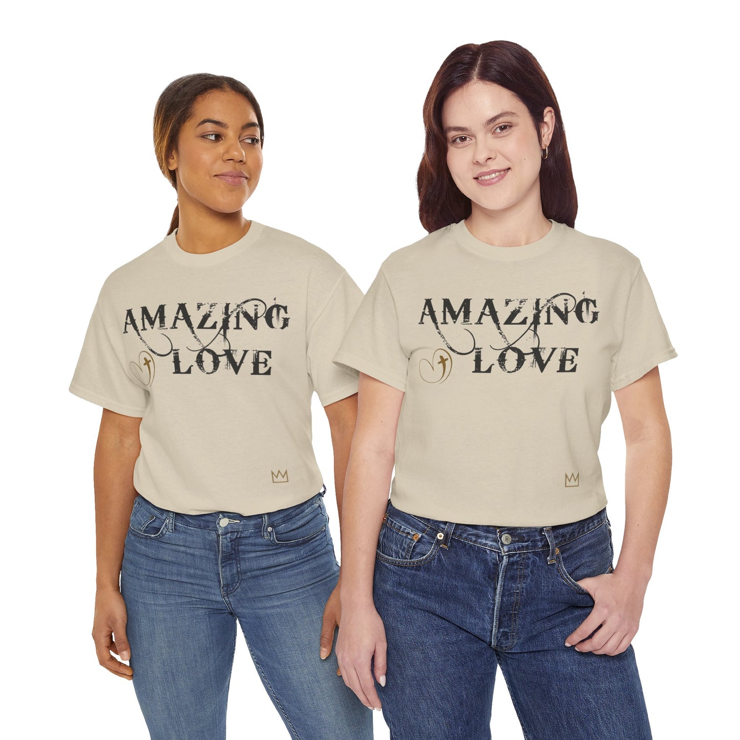Amazing Love Gods Heart Women T-Shirt