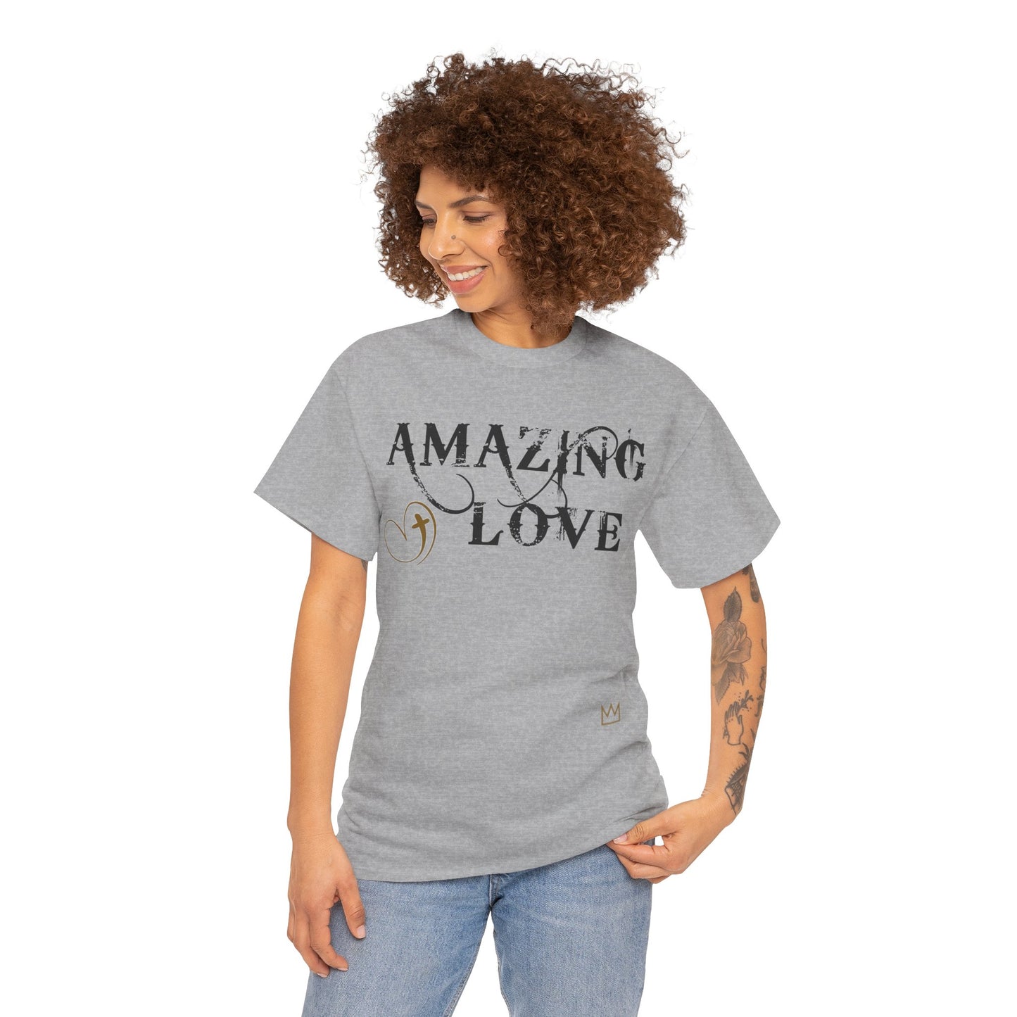 Amazing Love Gods Heart Women T-Shirt