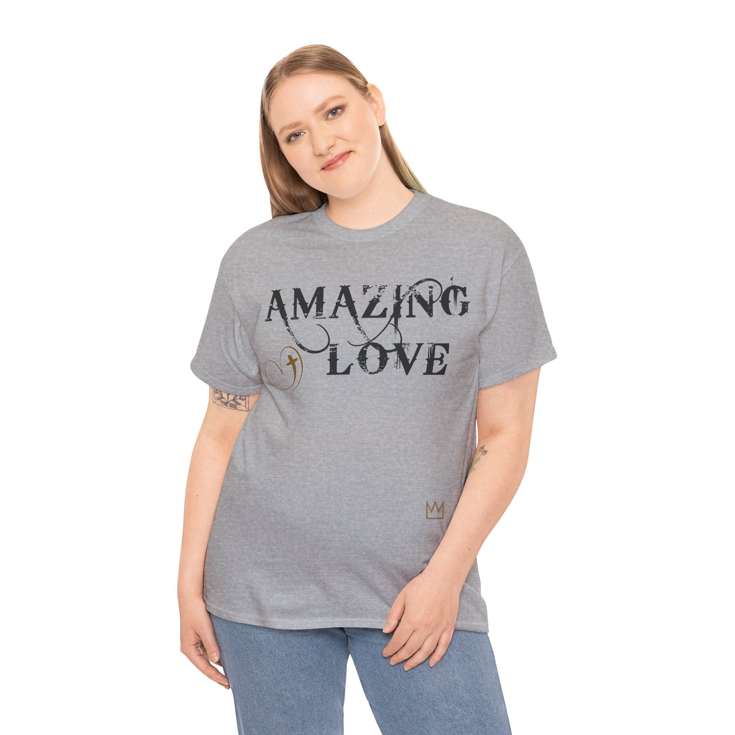 Amazing Love Gods Heart Women T-Shirt