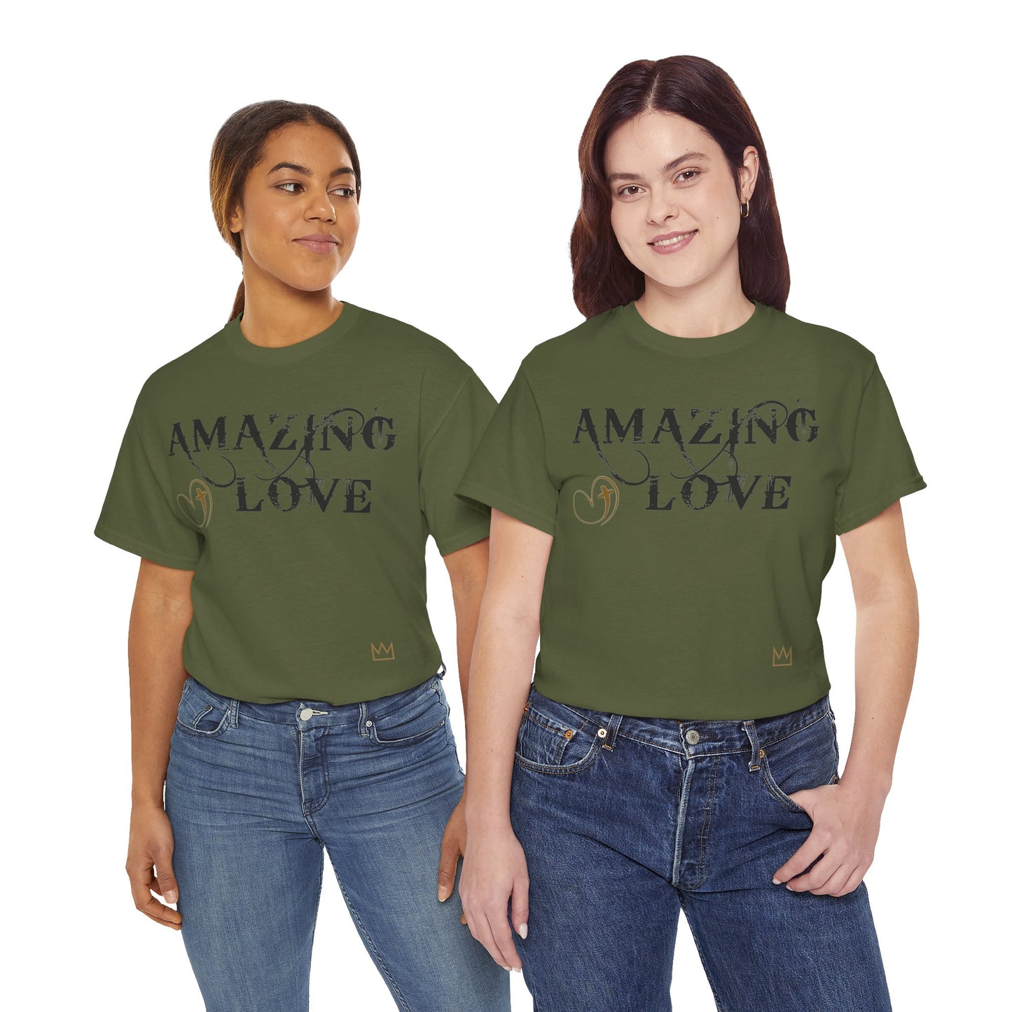 Amazing Love Gods Heart Women T-Shirt