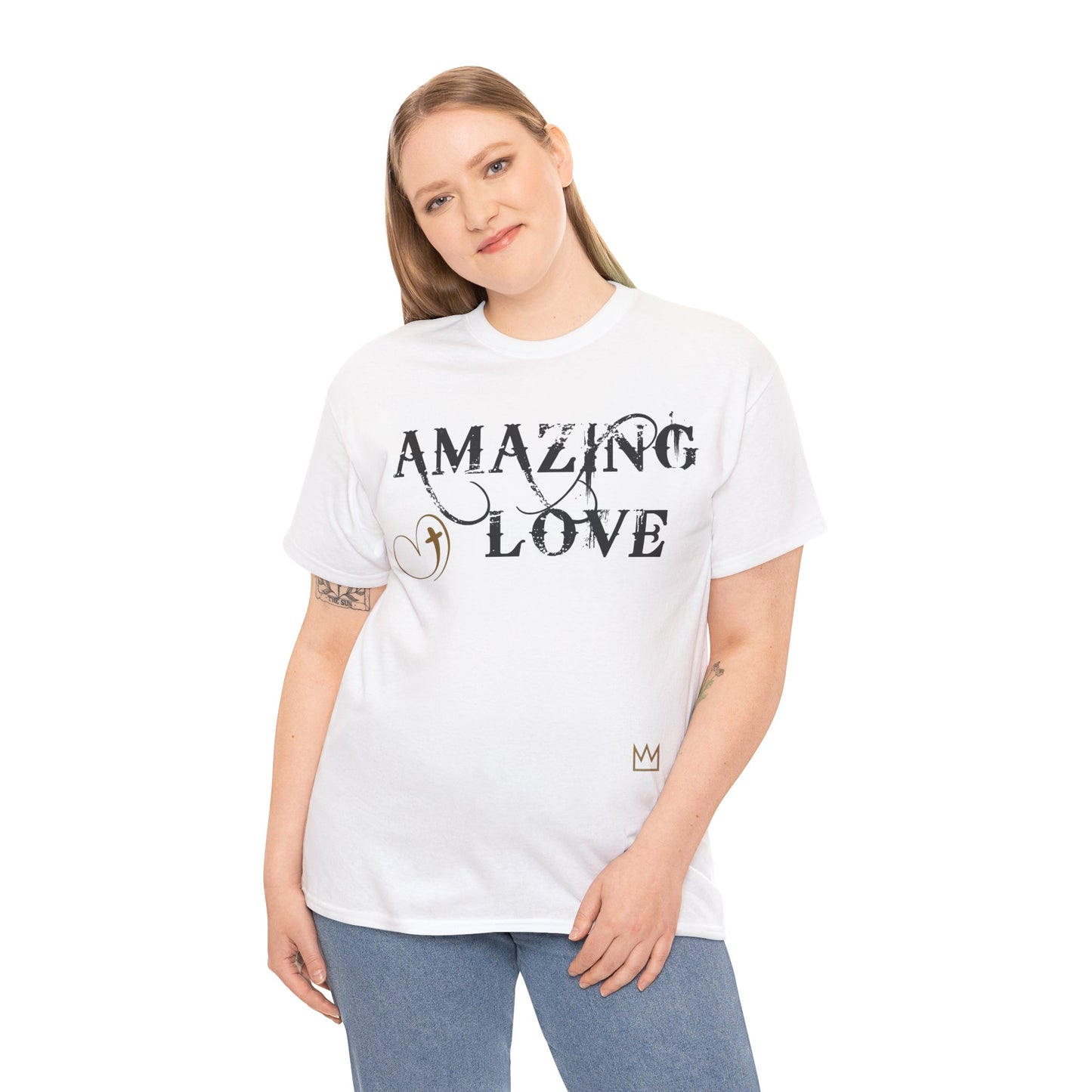 Amazing Love Gods Heart Women T-Shirt
