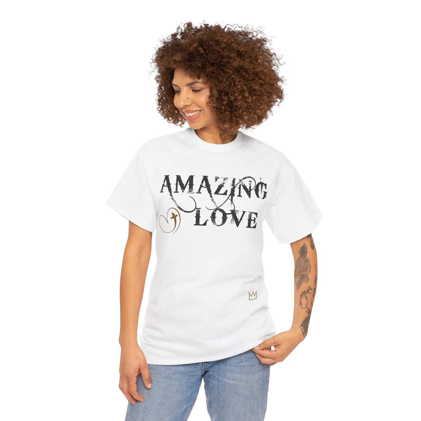 Amazing Love Gods Heart Women T-Shirt
