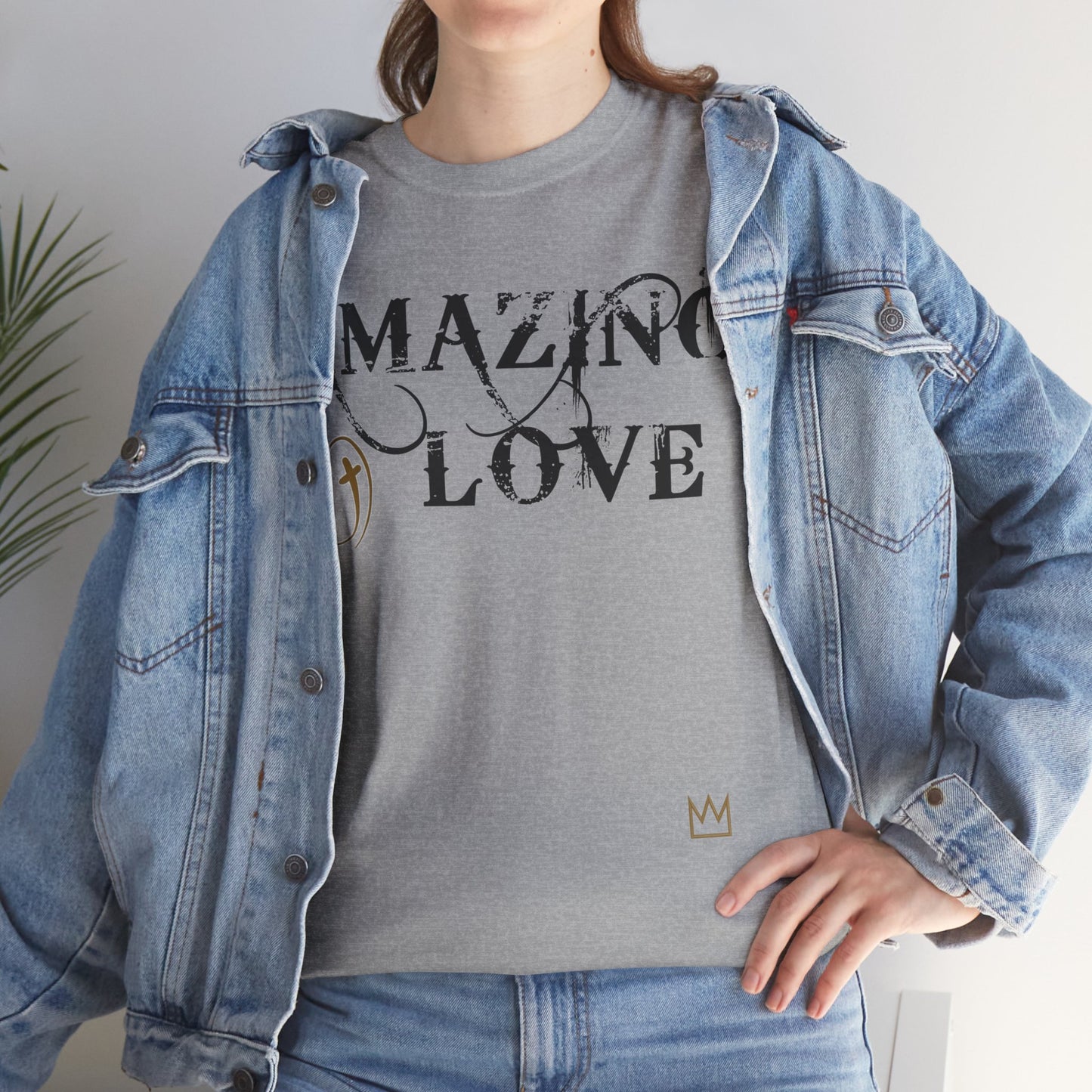 Amazing Love Gods Heart Women T-Shirt