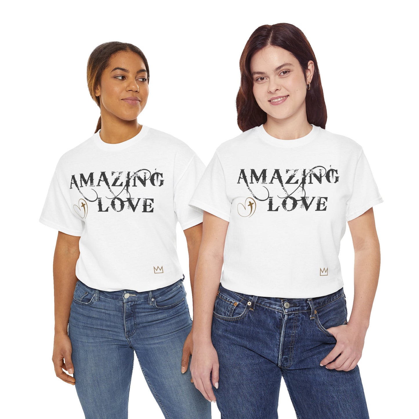 Amazing Love Gods Heart Women T-Shirt