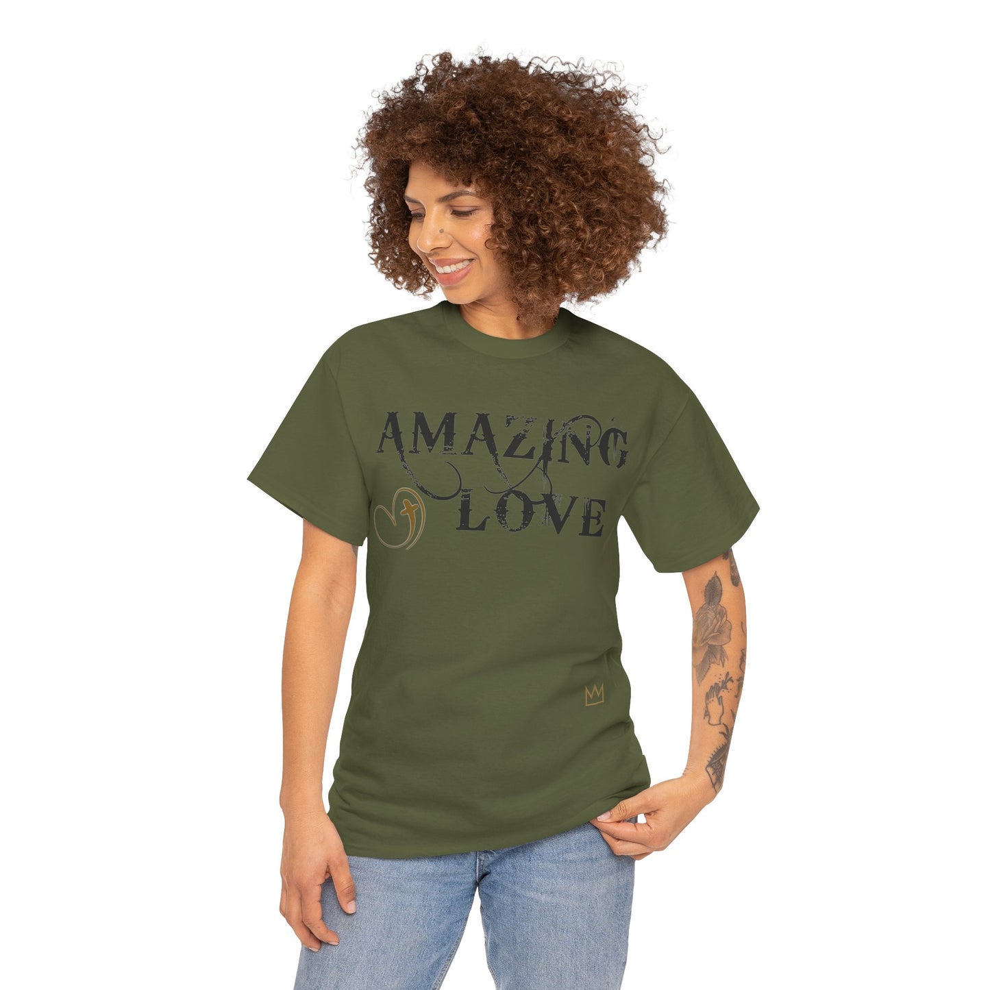 Amazing Love Gods Heart Women T-Shirt